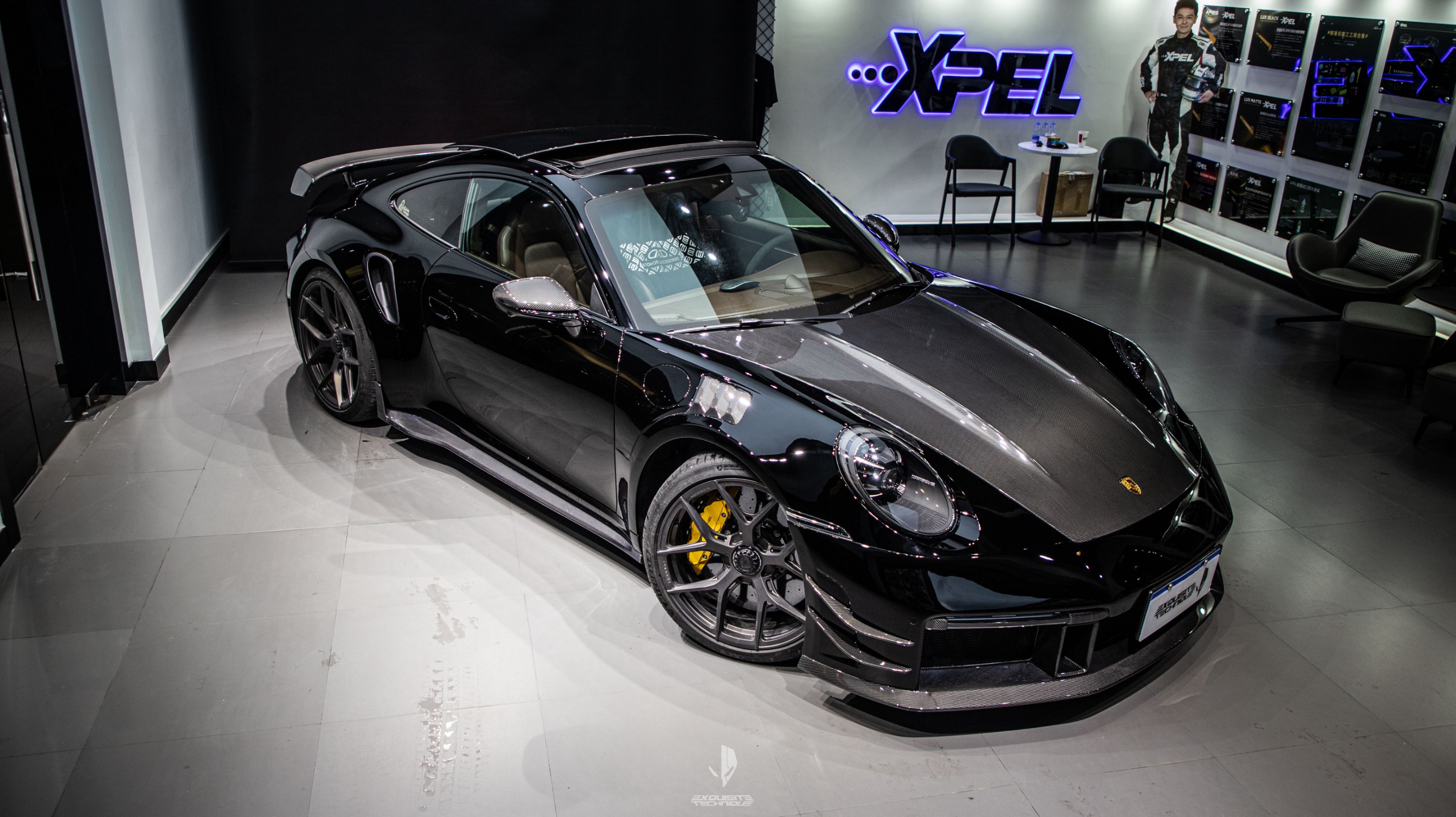 【隐形车衣案例】2022.06-保时捷911 turbo S XPEL MPD & XPEL BLACK